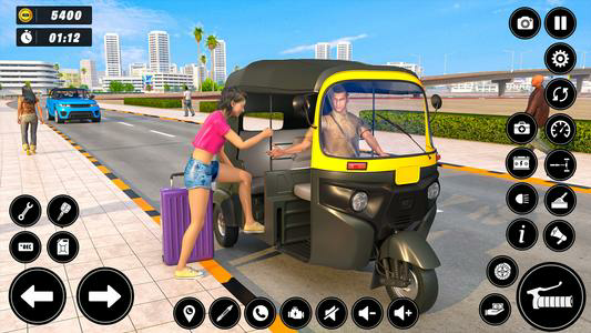 Auto Tuk Tuk Rickshaw Game