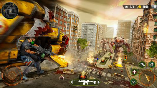 Dead Zombie Gun Shooter Games