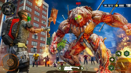 Dead Zombie Gun Shooter Games