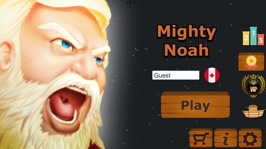 MightyNoah Adventure Game