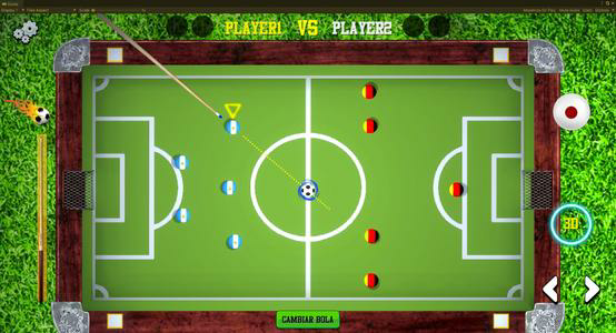 FOOTPOOL: Soccer & billiards