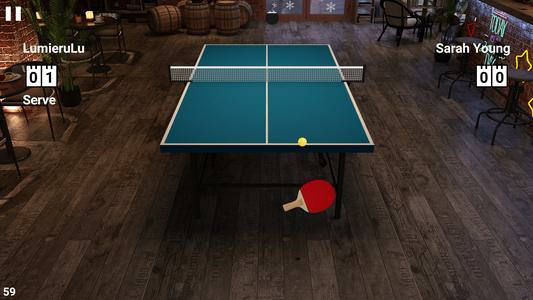 Virtual Table Tennis