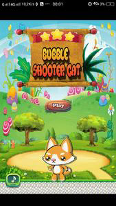 Bubble Shooter Cat