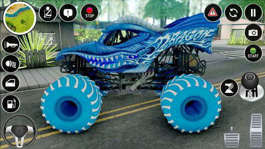 Extreme Monster Truck Game 3D