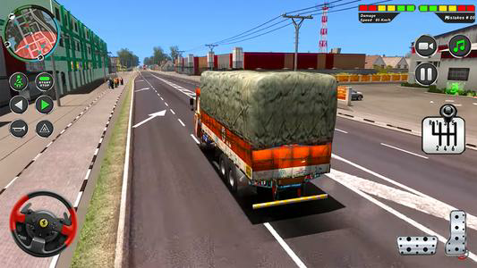 Indian Heavy Truck Delivery 3D