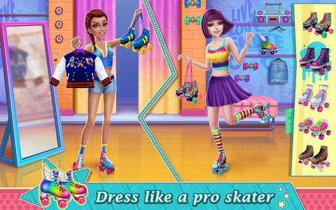 Roller Skating Girls