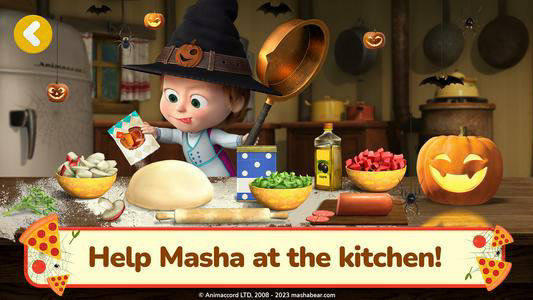 Masha and the Bear Pizza Maker