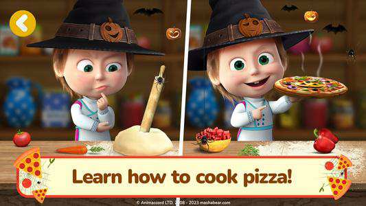 Masha and the Bear Pizza Maker