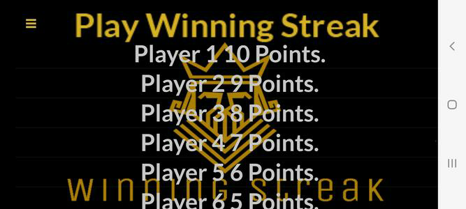 Winning Streak