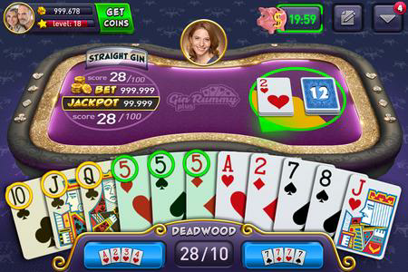 Gin Rummy Plus: Fun Card Game