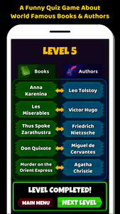 Books And Authors Quiz Game