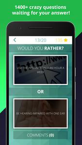 Would you rather?