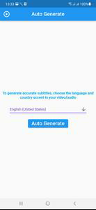 Automatic Subtitle Generator