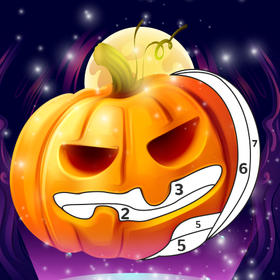 Halloween Coloring Book Game