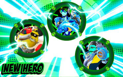 Hero Alien Fight Battle Force