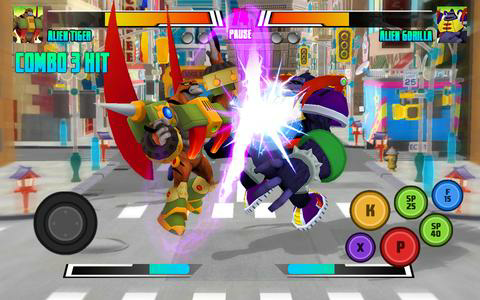 Hero Alien Fight Battle Force