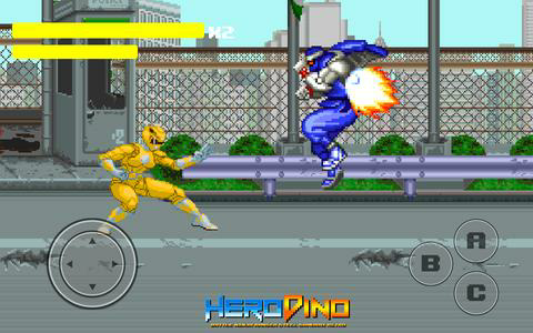 Hero Dino Ninja Ranger Retro