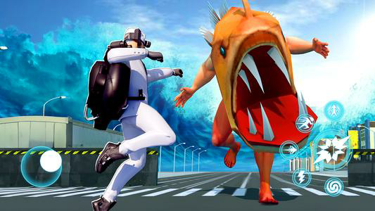 GT Action: Maskman vs The Fish