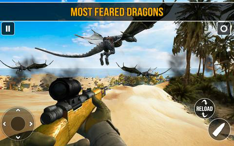 Shooting Games: Dragon Shooter