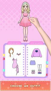 DIY Paper Doll: Dress Up Diary