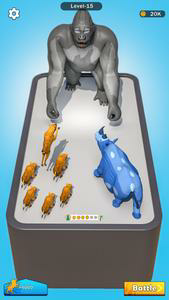 Merge Animals Fight Game