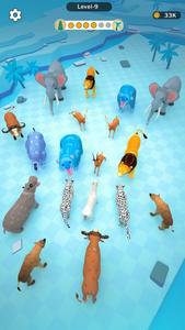 Merge Animals Fight Game