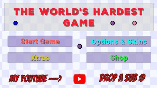 World's Hardest: Red Cube Game