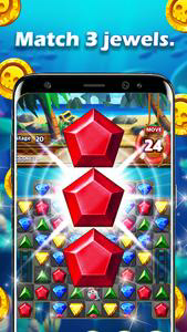 Jewels Pirate: Match 3 Puzzle