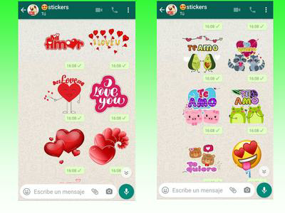 Stickers para whatsap de amor