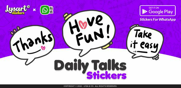 English Daily Talks WAStickers