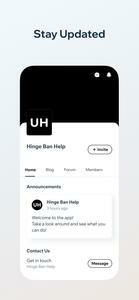 Hinge Ban Bypass