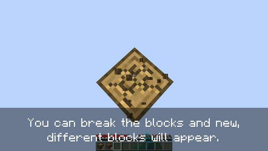 One block survival for MCPE