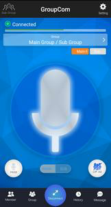 Walkie-Talkie App - GroupCom