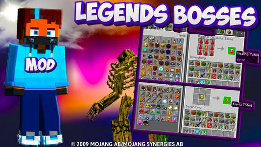 Legends Bosses Mods for MCPE