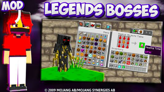 Legends Bosses Mods for MCPE