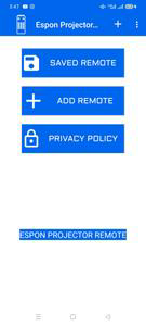 Espon Projector Remote