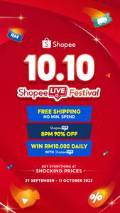 10.10 Shopee Live Festival