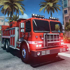 Firefighter Fire Truck Game 3D