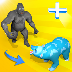 Merge Animals Fight Game