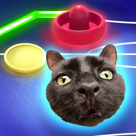 Glow Cat Hockey: Meow ASMR