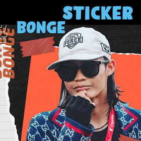 Sticker Bonge Citayam