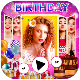 Birthday Video Maker & Effects