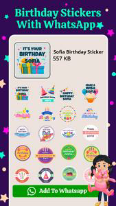 Birthday Stickers