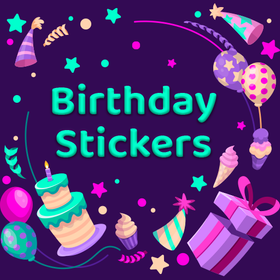 Birthday Stickers