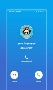 Yolo aventuras Fake Call Video