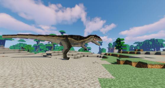 Dinosaur mods for Minecraft PE