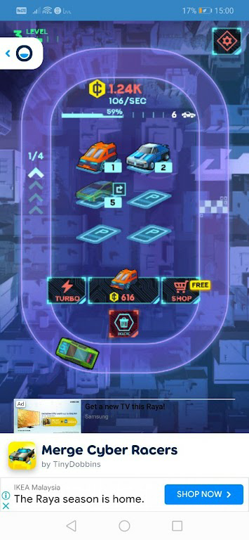 Download Merge Cyber Racers  APK