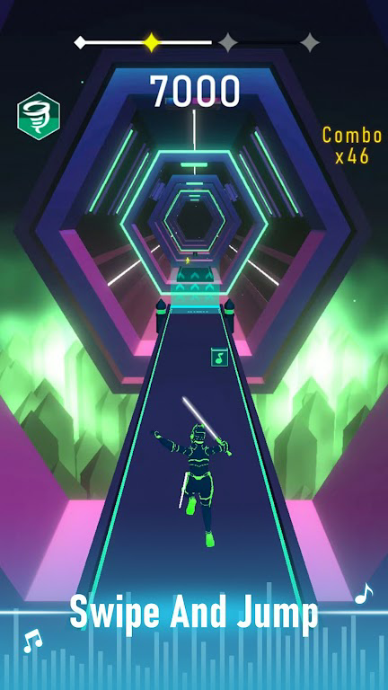 Download Music Blade: EDM Rhythm Runner  APK