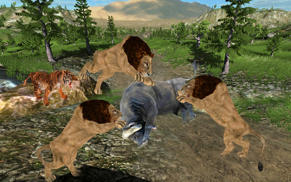 Download Lion Family Vs Wild Animals  APK