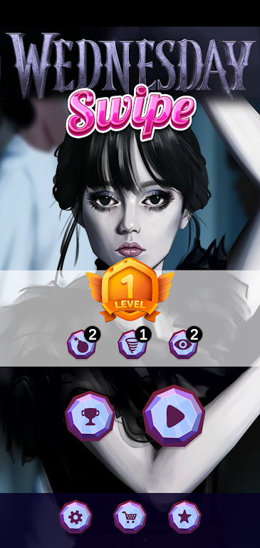 Download Game Wednesday Addams Swipe  APK